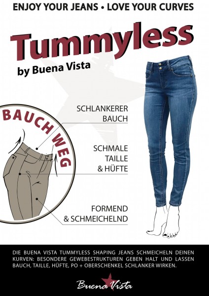 Buena Vista Jeans Tummyless Bauchweghose