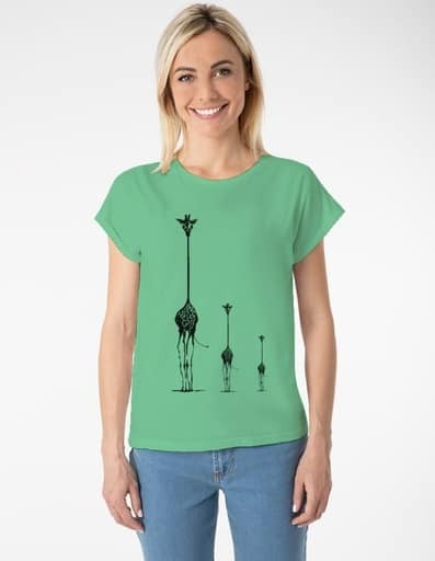 Cora Öko T-Shirt Laura Giraffen