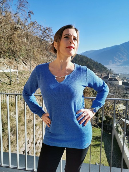 Exsy Glitzer Pullover
