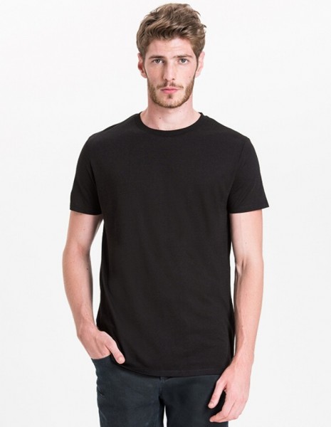 Rebello T-Shirt aus Bambus und Bio Baumwolle - Schwarz