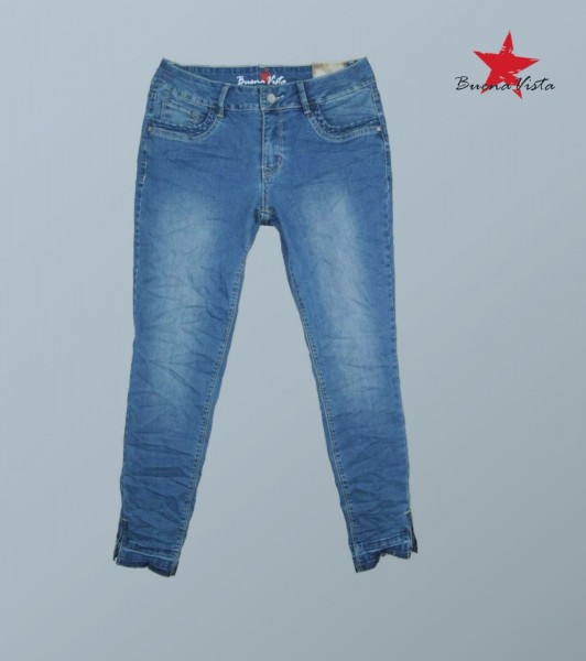 Buena Vista Jeans Italy 7/8 mid blue