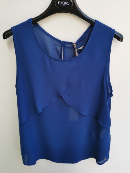 Flygirl Top mit leichter Transparenz