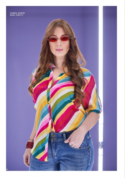 Exsy Kurzarm Bluse