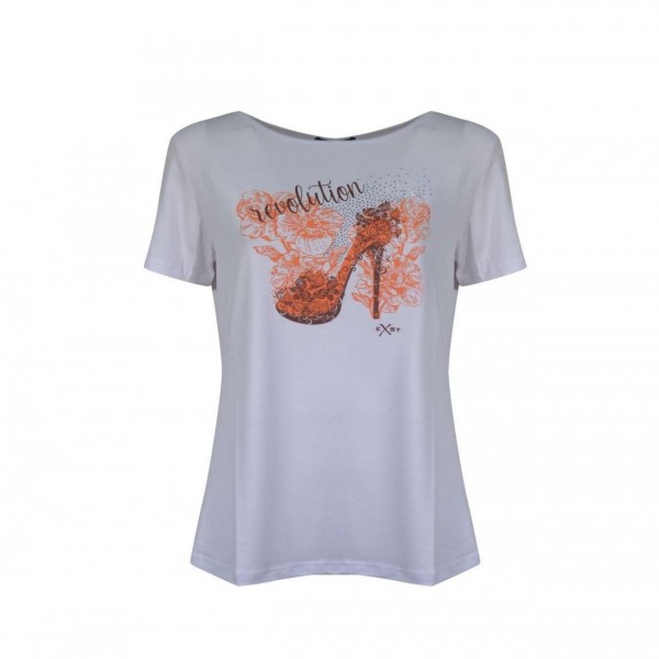Exsy Kurzarmt-shirt curvy