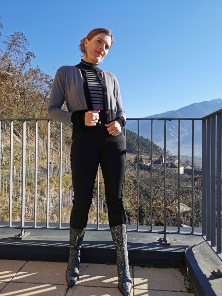 Lèa Swann Strick Cardigan