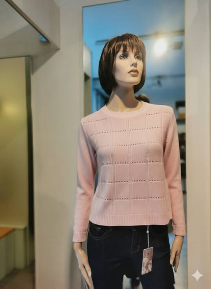 Blue Joint Pullover Cotton