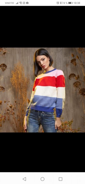 gestreifter Pullover Pdk