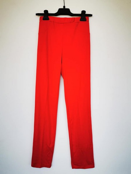 Hose mit Gummizug - rot