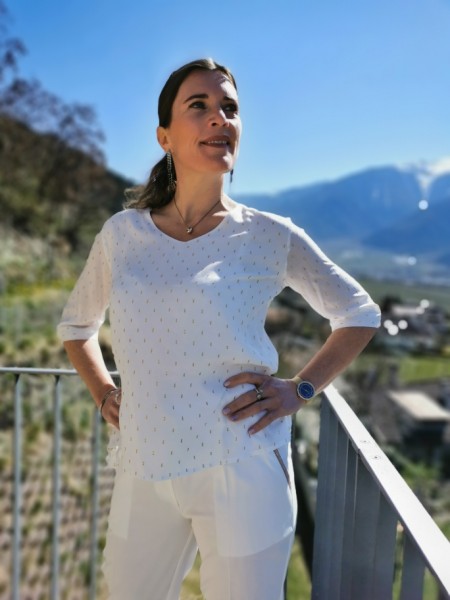 Oversize Exsy Bluse